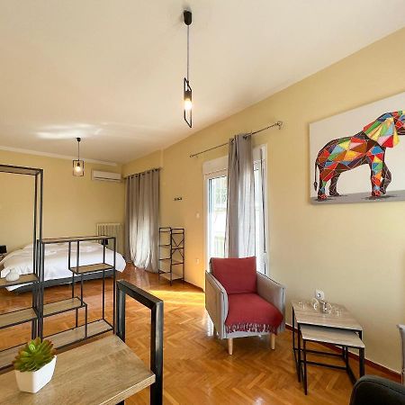 Chiou Spacious 90Sqm Apt In Ateny Zewnętrze zdjęcie