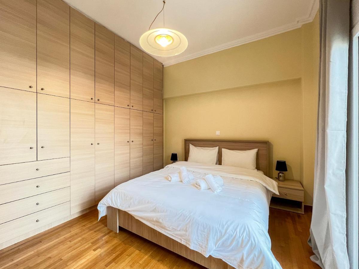Chiou Spacious 90Sqm Apt In Ateny Zewnętrze zdjęcie