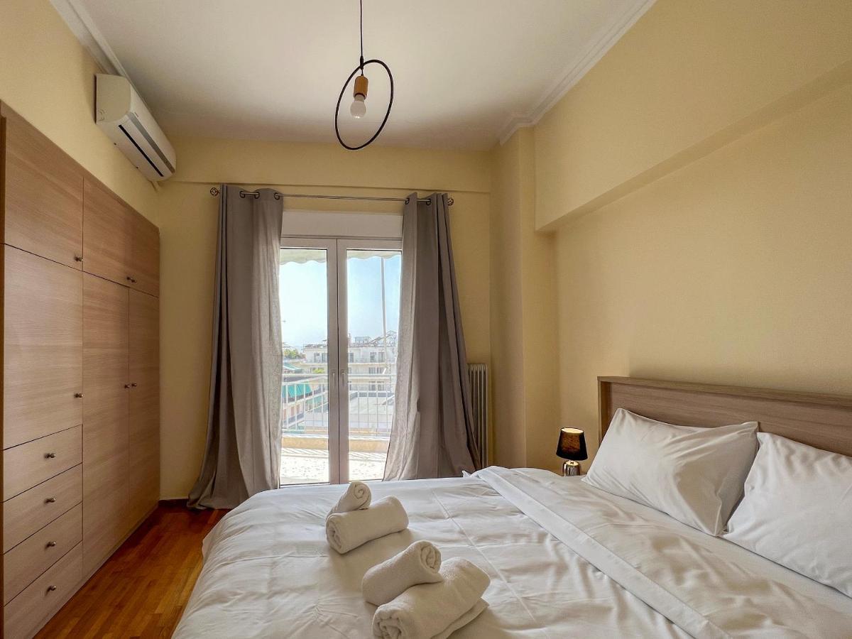 Chiou Spacious 90Sqm Apt In Ateny Zewnętrze zdjęcie