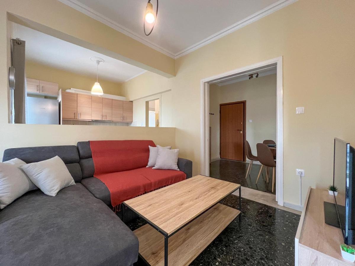 Chiou Spacious 90Sqm Apt In Ateny Zewnętrze zdjęcie