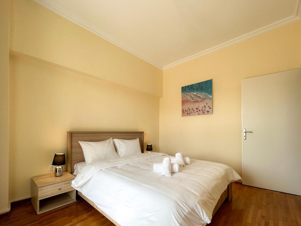 Chiou Spacious 90Sqm Apt In Ateny Zewnętrze zdjęcie