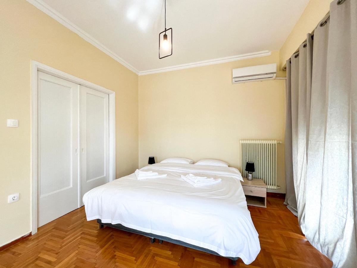 Chiou Spacious 90Sqm Apt In Ateny Zewnętrze zdjęcie