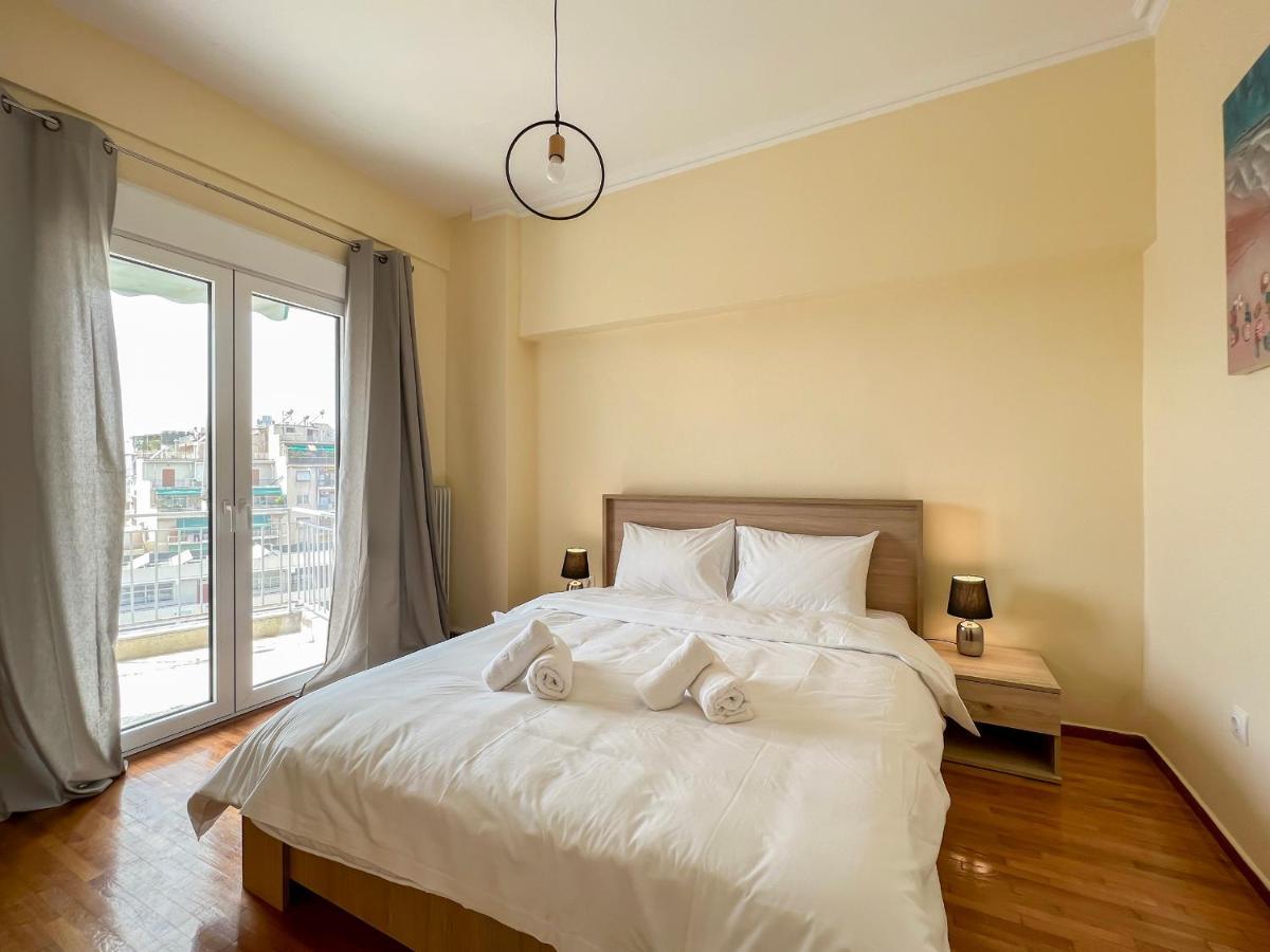 Chiou Spacious 90Sqm Apt In Ateny Zewnętrze zdjęcie