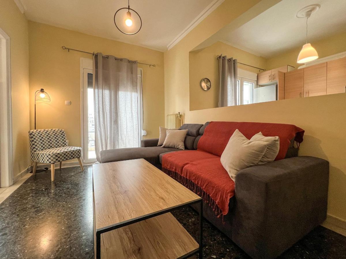 Chiou Spacious 90Sqm Apt In Ateny Zewnętrze zdjęcie